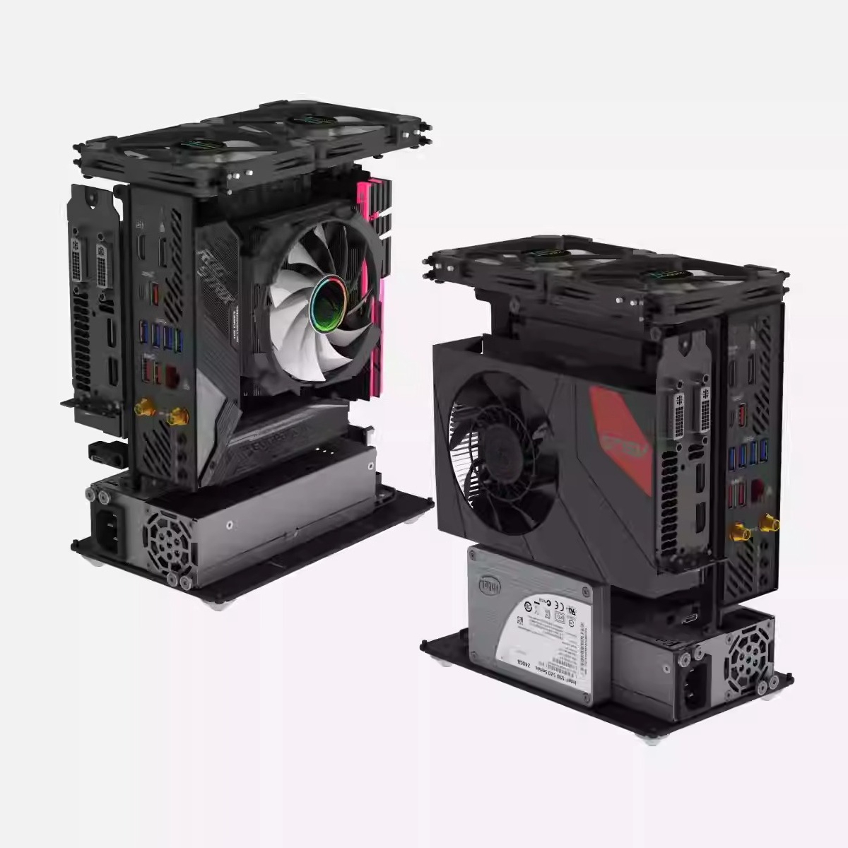 Sff Mini Itx Cnc Aluminum Chassis - Chassis de Computador Mini-ITX Tamanho A4,