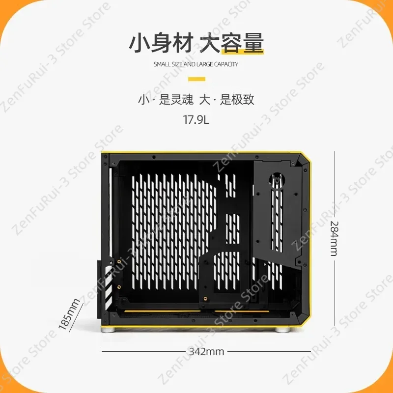 Gabinete Mini PC Master Mechan - Mechanic Master C28 Matx Portable Pc Case avaliação e preço