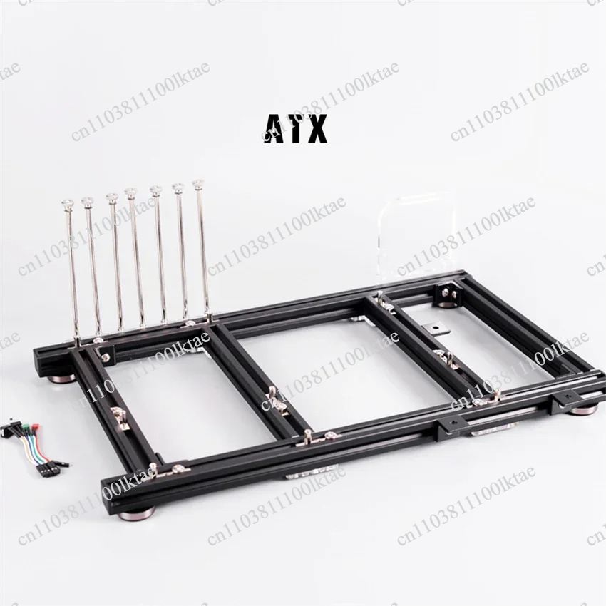 1PC Gabinete ATX para Testes d - Aluminum Open Frame Test Bench Water Cooling avaliação e preço