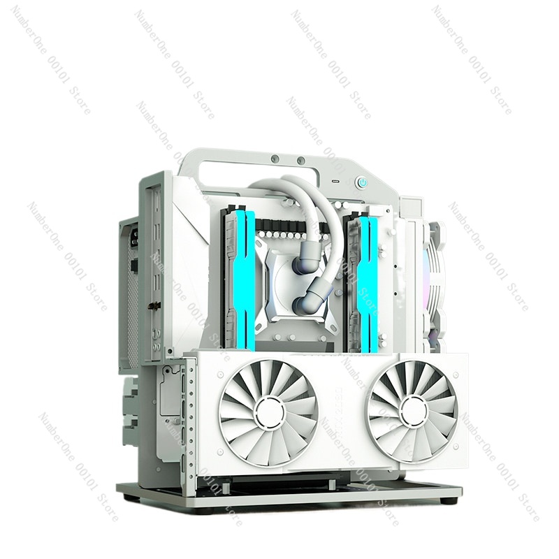 Chassi de Alumínio para Placa  - Aluminum Open Frame Test Bench Water Cooling avaliação e preço