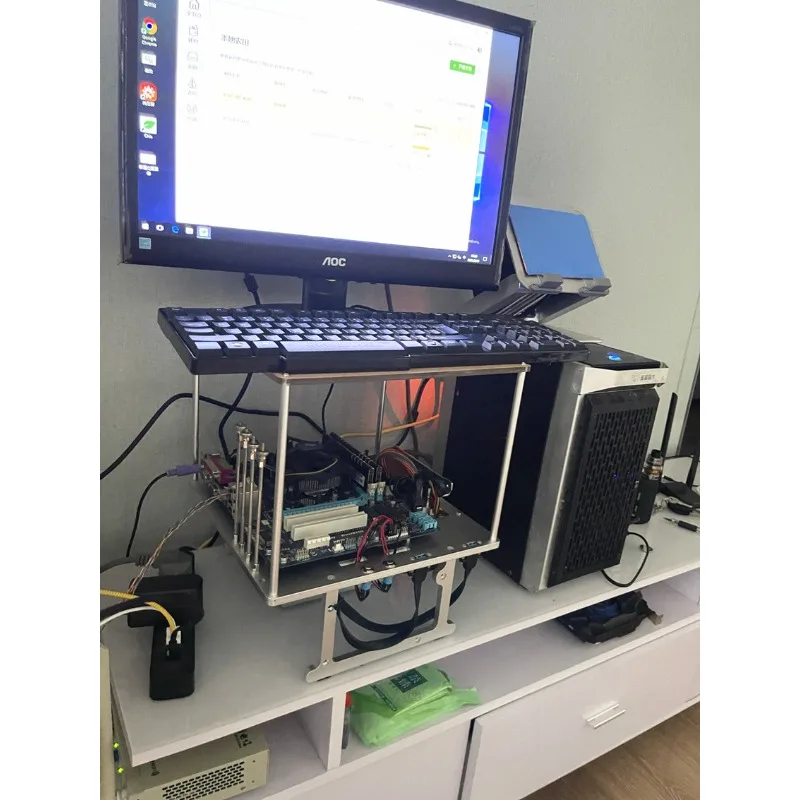 Gabinete de Computador em Alum - Aluminum Open Frame Test Bench Water Cooling avaliação e preço